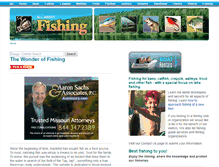 Tablet Screenshot of aa-fishing.com